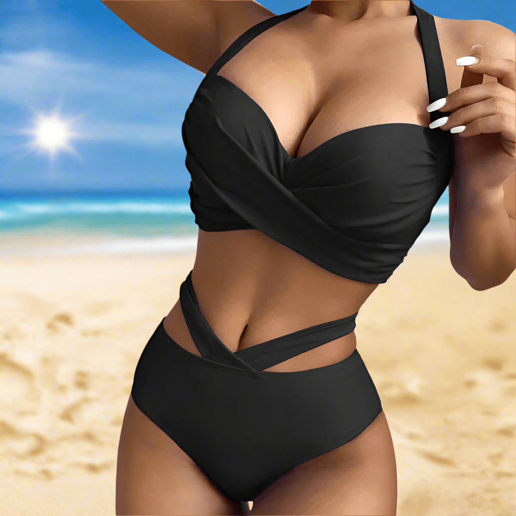 Amazon Hard Cuff Bikini - Sexy Print Swimwear - POWQUE URBAN STYLE