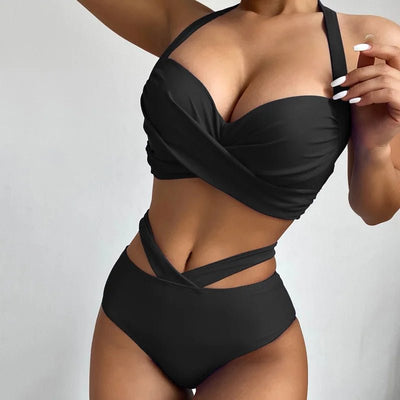 Amazon Hard Cuff Bikini - Sexy Print Swimwear - POWQUE URBAN STYLE