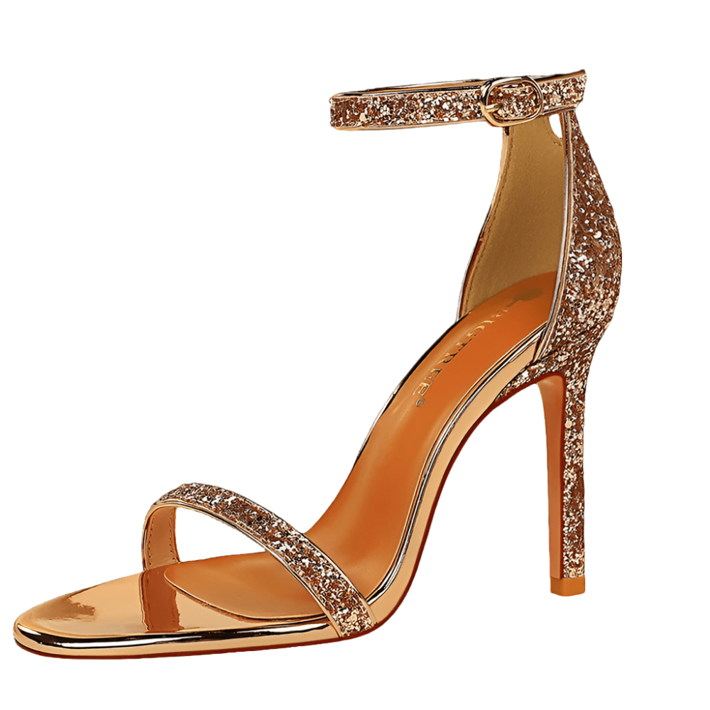 BIGTREE Shoes Sexy High Heels Women Pumps Sparkle Sequins Stiletto Heels 10 Cm Party Shoes Women Heels Summer Women Sandals New - POWQUE URBAN STYLE