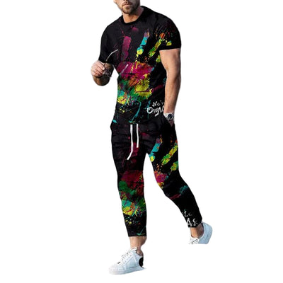 Bob Marley Reggae Summer Tracksuit Set - POWQUE URBAN STYLE