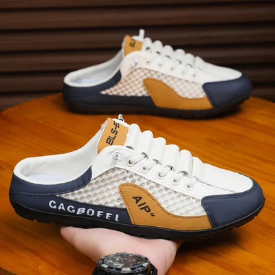 Breathable Men’s Casual Slip - On Sneakers - POWQUE URBAN STYLE