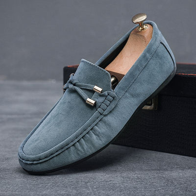 Breathable Slip - On Suede Loafers for Men - POWQUE URBAN STYLE
