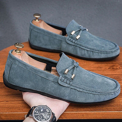 Breathable Slip - On Suede Loafers for Men - POWQUE URBAN STYLE