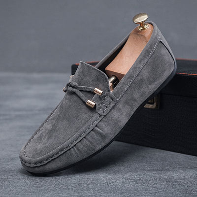 Breathable Slip - On Suede Loafers for Men - POWQUE URBAN STYLE