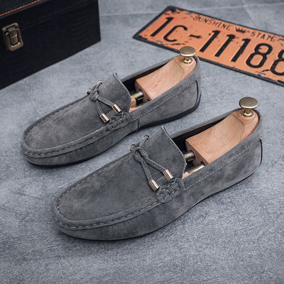 Breathable Slip - On Suede Loafers for Men - POWQUE URBAN STYLE