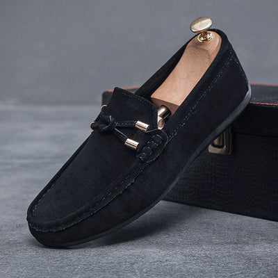 Breathable Slip - On Suede Loafers for Men - POWQUE URBAN STYLE