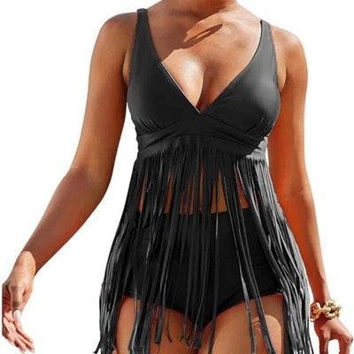 Chic Fringed Women's Swimsuit - Best Seller - POWQUE URBAN STYLE