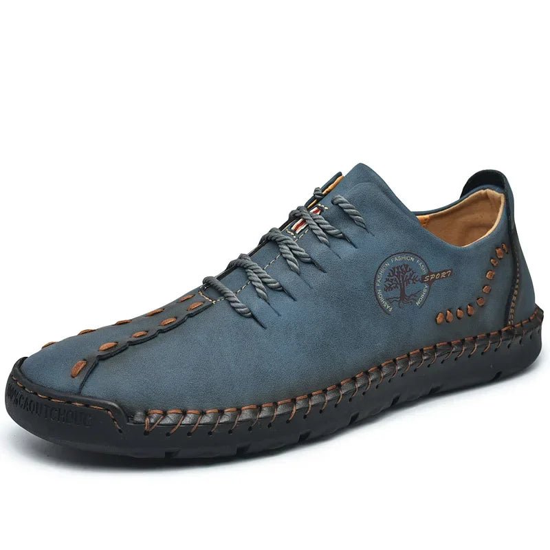 Handmade Premium Leather Sneakers for Men - POWQUE URBAN STYLE