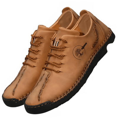 Handmade Premium Leather Sneakers for Men - POWQUE URBAN STYLE