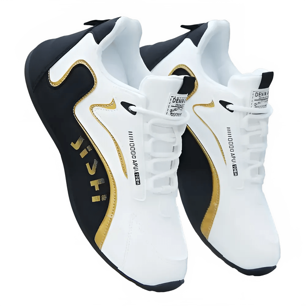 Lightweight Waterproof PU Leather Men's Sneakers - POWQUE URBAN STYLE