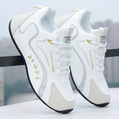 Lightweight Waterproof PU Leather Men's Sneakers - POWQUE URBAN STYLE