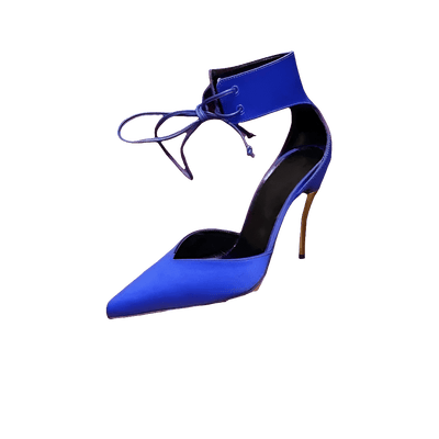 Pointed metal high heel sandals with front straps, perfect for weddings, parties, and evening gowns – POWQUE Urban Style