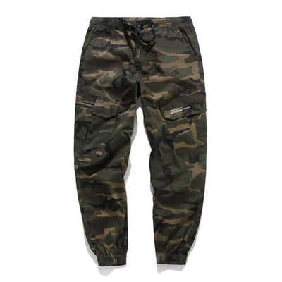 POWQUE ELITE Men's Camo Jogger Pants with Cargo Pockets - POWQUE URBAN STYLE