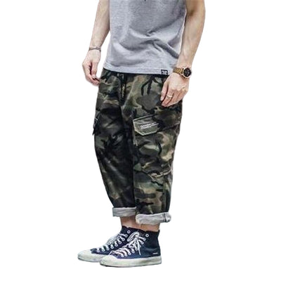 POWQUE ELITE Men's Camo Jogger Pants with Cargo Pockets - POWQUE URBAN STYLE