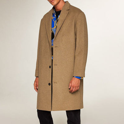 POWQUE ELITE Men's Woolen Windbreaker Jacket - Stylish & Warm - POWQUE URBAN STYLE