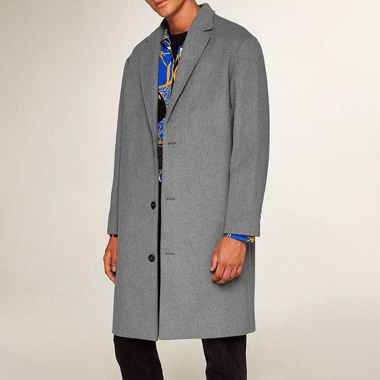 POWQUE ELITE Men's Woolen Windbreaker Jacket - Stylish & Warm - POWQUE URBAN STYLE