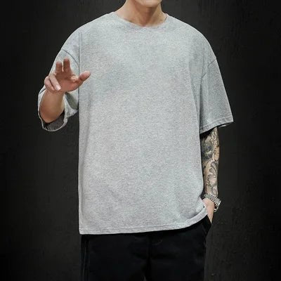 POWQUE Oversized Hip Hop T Shirt in Trendy Pink - POWQUE URBAN STYLE