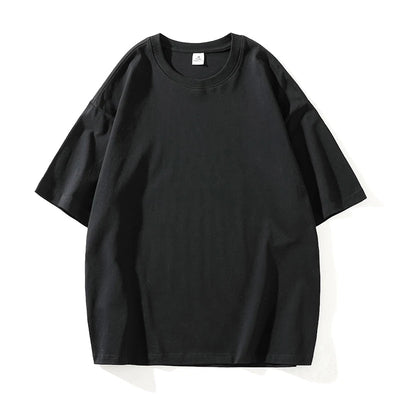 POWQUE Oversized Hip Hop T Shirt in Trendy Pink - POWQUE URBAN STYLE
