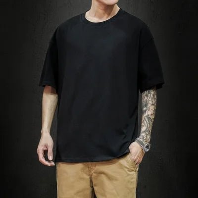 POWQUE Oversized Hip Hop T Shirt in Trendy Pink - POWQUE URBAN STYLE