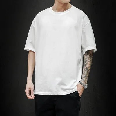 POWQUE Oversized Hip Hop T Shirt in Trendy Pink - POWQUE URBAN STYLE