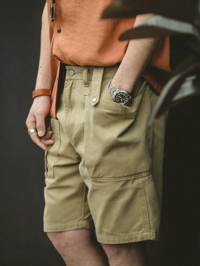 POWQUE Urban Cargo Shorts for Men - Durable & Stylish - POWQUE URBAN STYLE