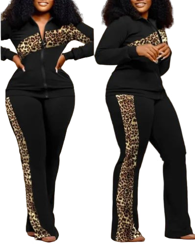 POWQUE Urban Geometric Two - Piece Set for Women - POWQUE URBAN STYLE