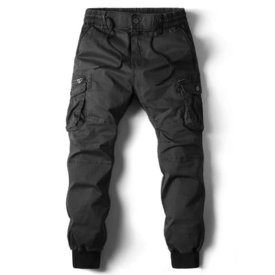 POWQUE Urban Men's Tactical Cargo Pants with Elastic Cuffs - POWQUE URBAN STYLE