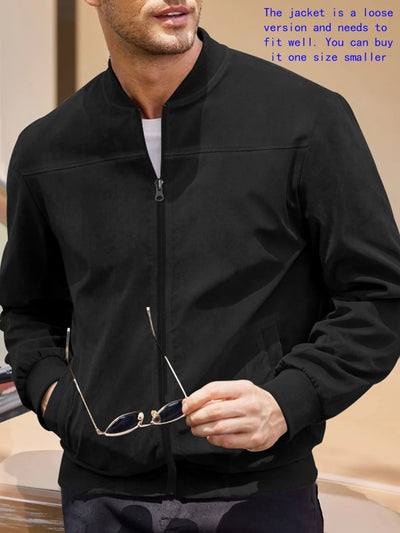 POWQUE Urban Men's Velvet Bomber Jacket – Soft & Stylish - POWQUE URBAN STYLE