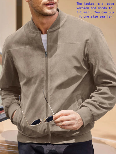 POWQUE Urban Men's Velvet Bomber Jacket – Soft & Stylish - POWQUE URBAN STYLE