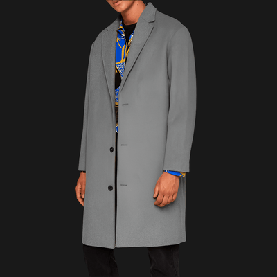 POWQUE URBAN Men's Woolen Windbreaker Jacket - Stylish & Warm - POWQUE URBAN STYLE