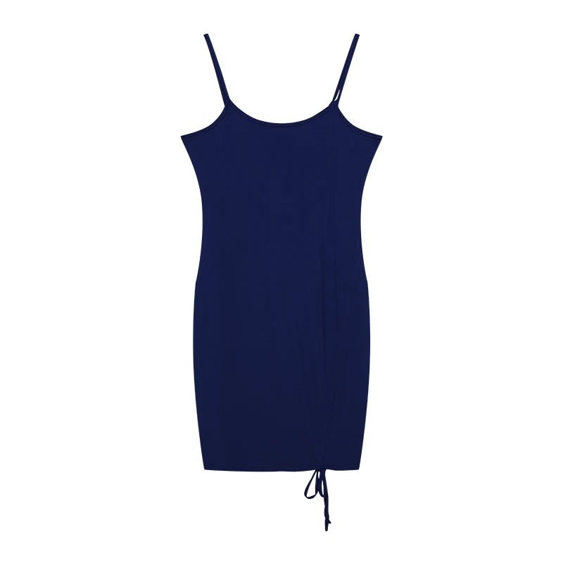 POWQUE URBAN STYLE Chic Multi - Color Pleated Dress - POWQUE URBAN STYLE