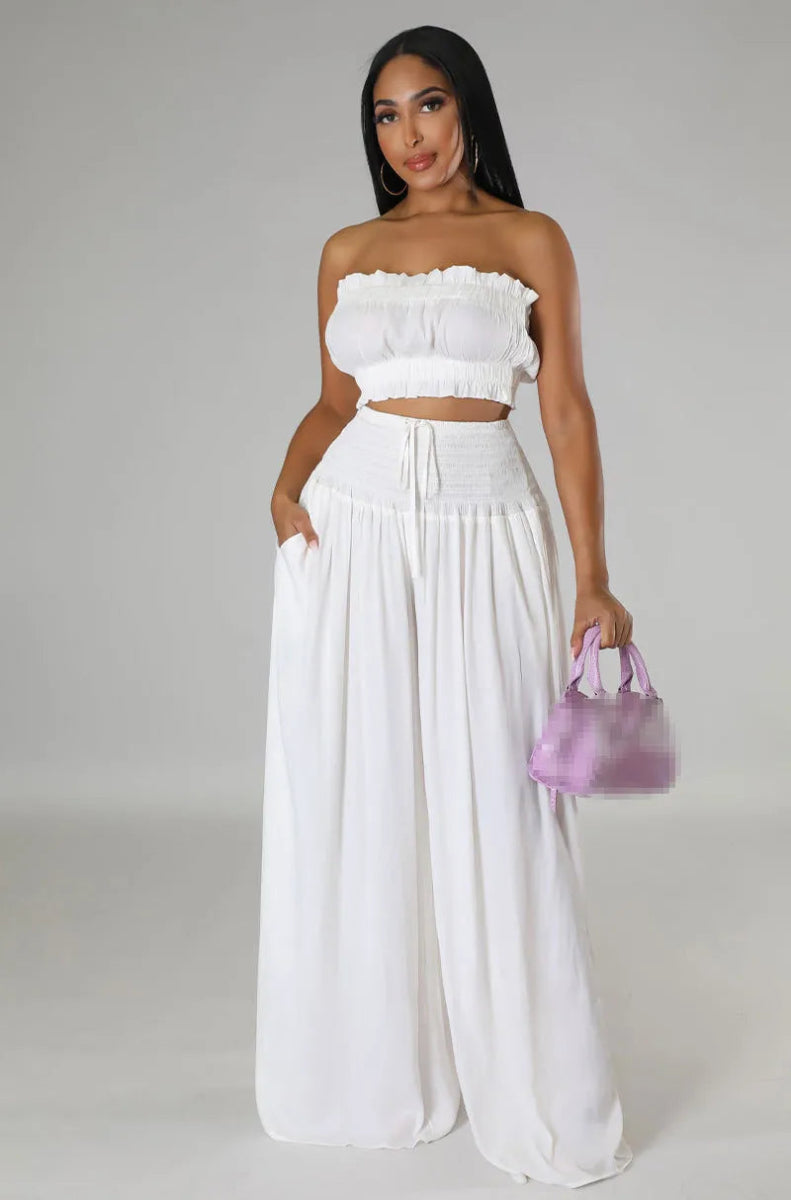 POWQUE URBAN STYLE Chic Two - Piece Night Out Outfit - POWQUE URBAN STYLE