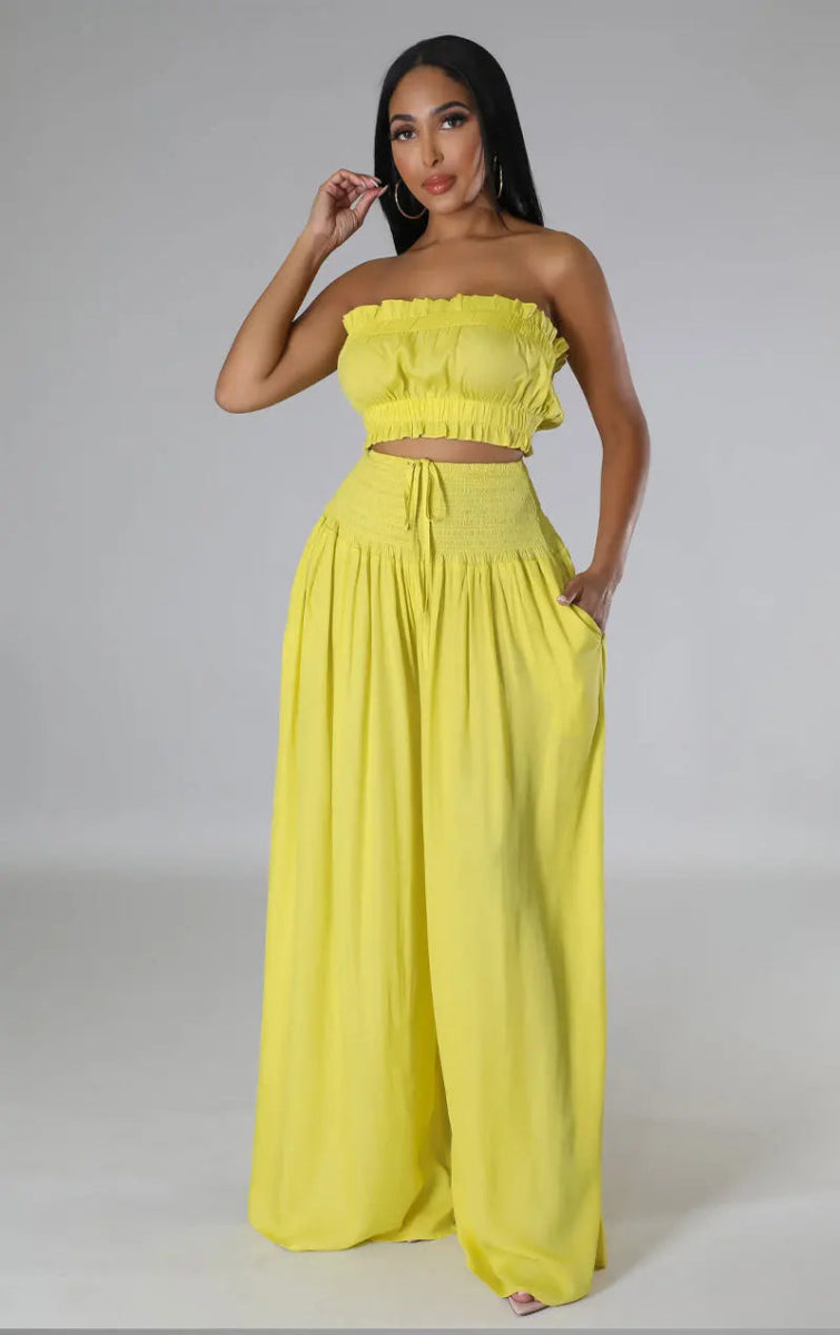 POWQUE URBAN STYLE Chic Two - Piece Night Out Outfit - POWQUE URBAN STYLE