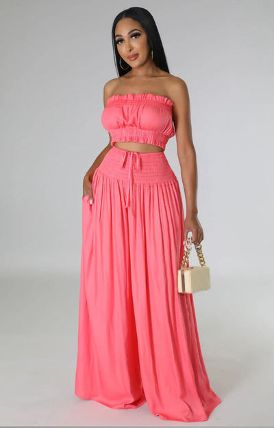 POWQUE URBAN STYLE Chic Two - Piece Night Out Outfit - POWQUE URBAN STYLE
