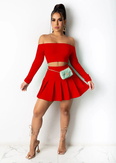 POWQUE URBAN STYLE Chic Two Piece Summer Set for Women - POWQUE URBAN STYLE