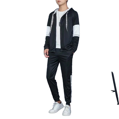 POWQUE Urban Style Men's Hoodie Tracksuit Set – Streetwear - POWQUE URBAN STYLE