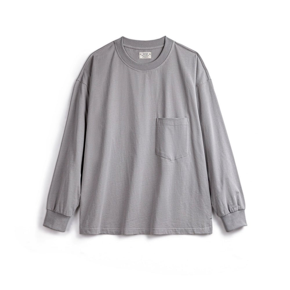 POWQUE URBAN STYLE Men's Urban Cotton Long Sleeve Shirt - POWQUE URBAN STYLE