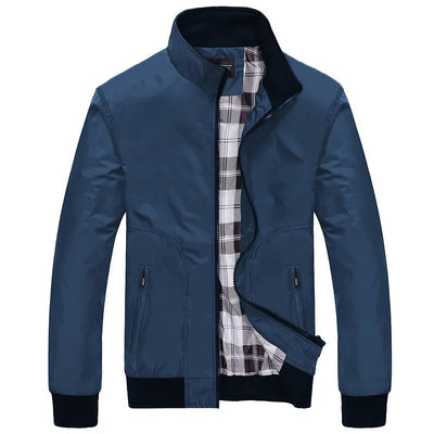 POWQUE URBAN STYLE Men's Waterproof Flight Jacket - POWQUE URBAN STYLE