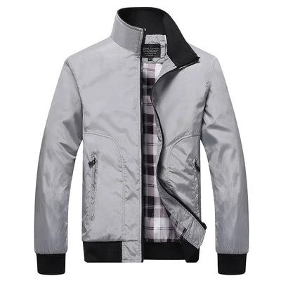 POWQUE URBAN STYLE Men's Waterproof Flight Jacket - POWQUE URBAN STYLE