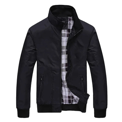POWQUE URBAN STYLE Men's Waterproof Flight Jacket - POWQUE URBAN STYLE