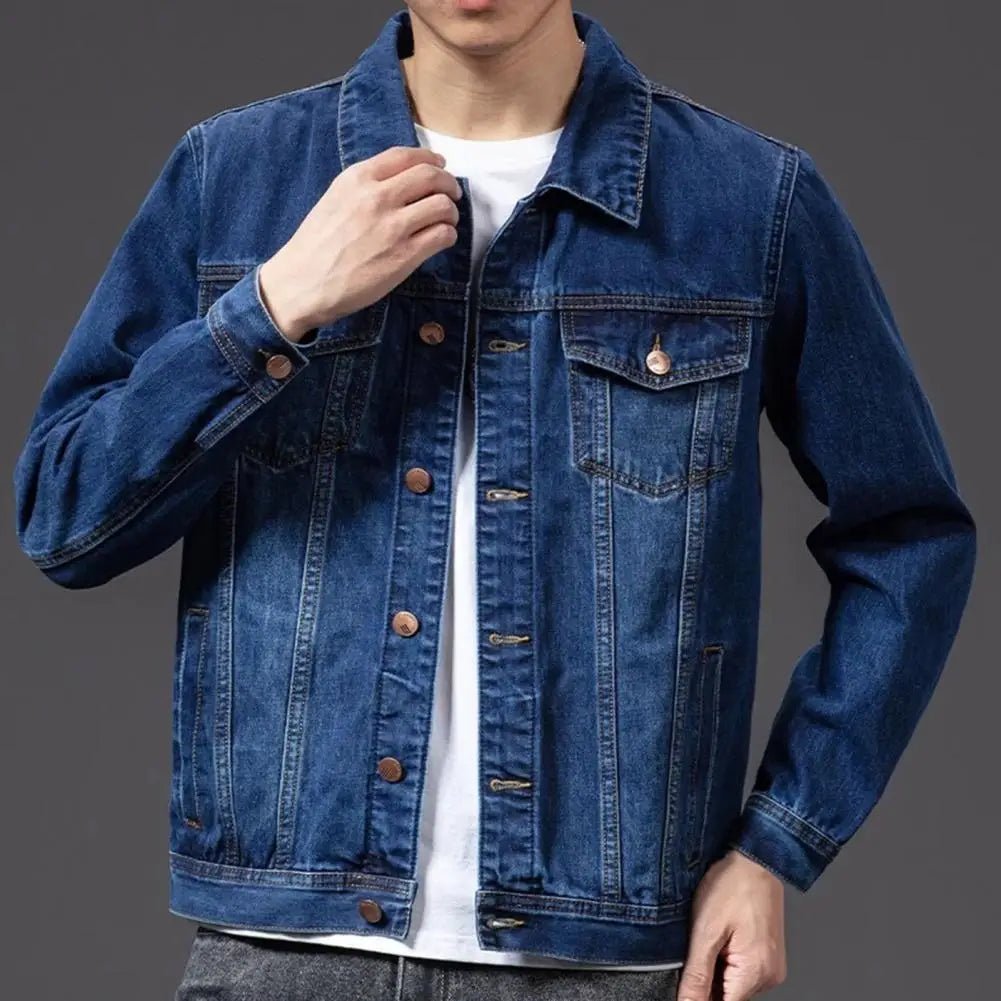 POWQUE URBAN STYLE Unisex Denim Jacket – Bold Streetwear - POWQUE URBAN STYLE