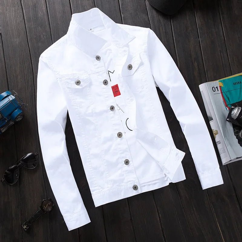 POWQUE URBAN STYLE Unisex Denim Jacket – Bold Streetwear - POWQUE URBAN STYLE
