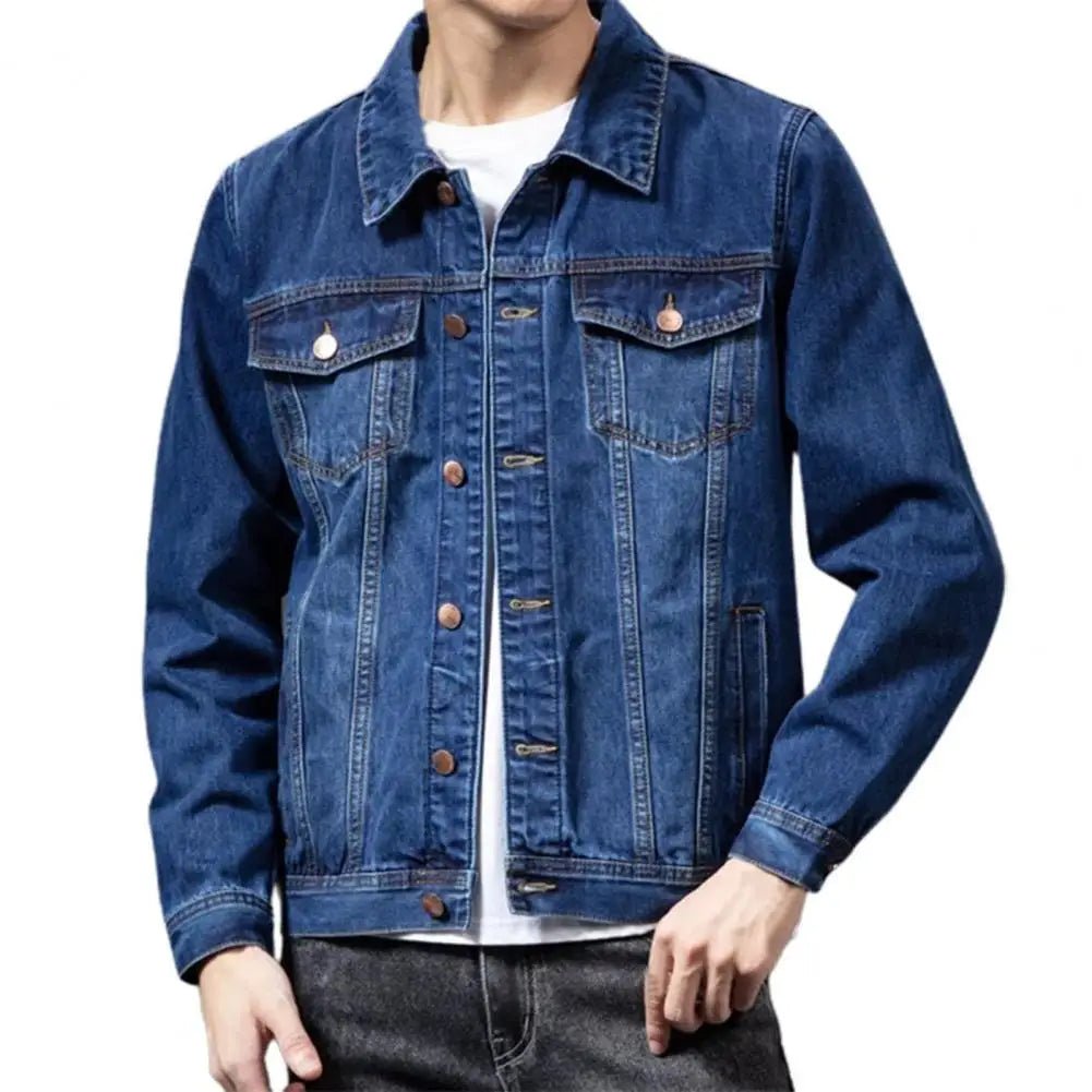 POWQUE URBAN STYLE Unisex Denim Jacket – Bold Streetwear - POWQUE URBAN STYLE