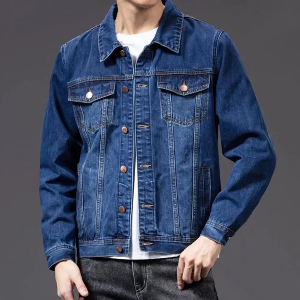 POWQUE URBAN STYLE Unisex Denim Jacket – Bold Streetwear - POWQUE URBAN STYLE