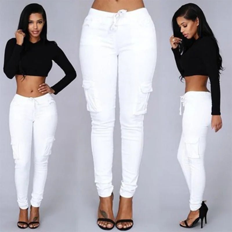 POWQUE URBAN STYLE Women's Drawstring Pants - POWQUE URBAN STYLE