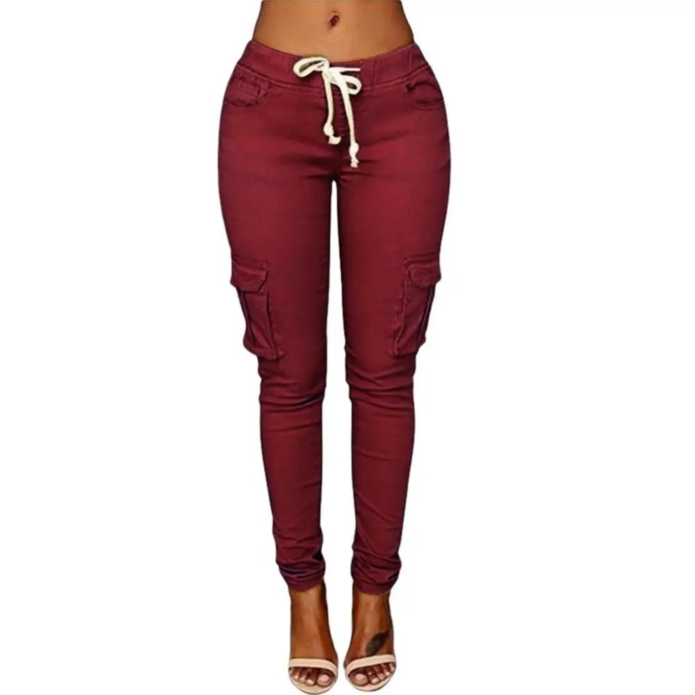 POWQUE URBAN STYLE Women's Drawstring Pants - POWQUE URBAN STYLE