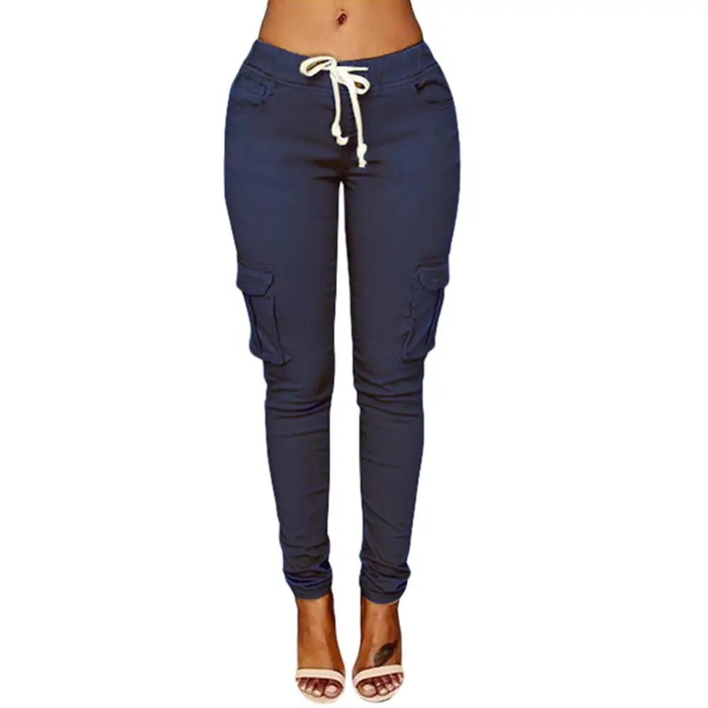 POWQUE URBAN STYLE Women's Drawstring Pants - POWQUE URBAN STYLE