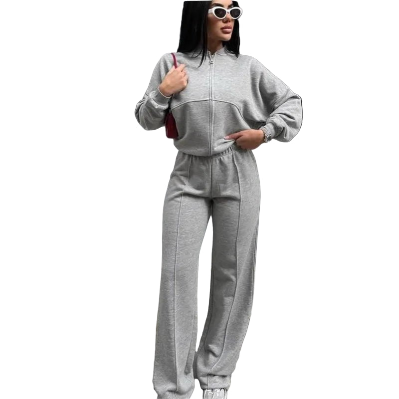 POWQUE Urban Vintage Women's Sweatsuit Set Hoodie - POWQUE URBAN STYLE