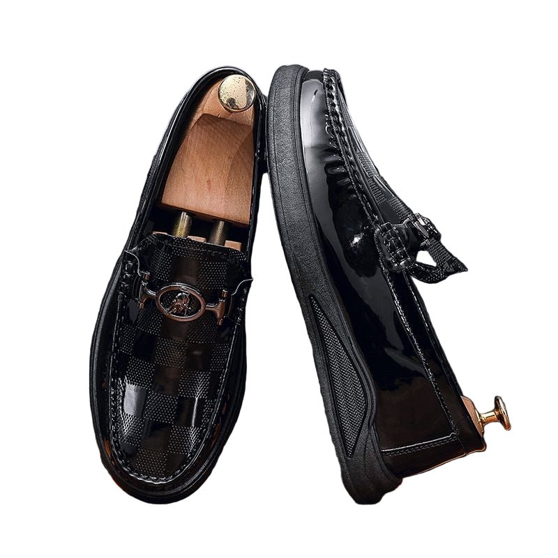 Premium Handmade Leather Slip - On Shoes - POWQUE URBAN STYLE