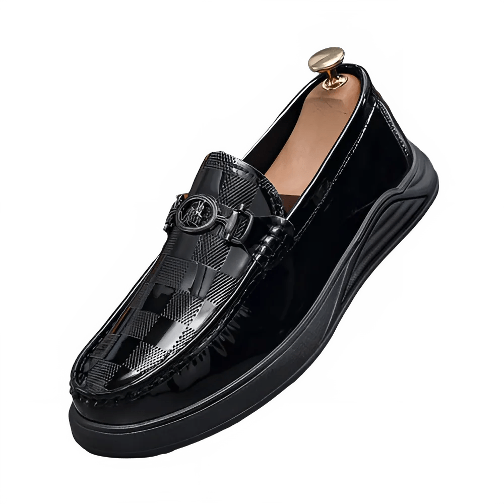 Premium Handmade Leather Slip - On Shoes - POWQUE URBAN STYLE
